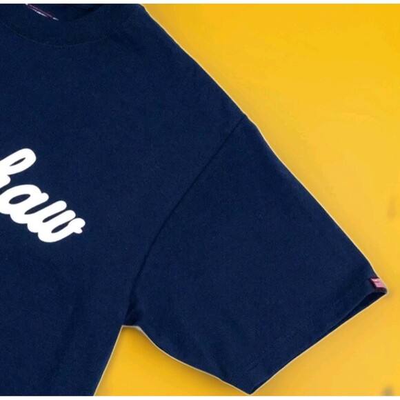 The Marathon Clothing Limited Edition Crenshaw T-Shirt Navy Small NWT New B7 - Picture 2 of 4